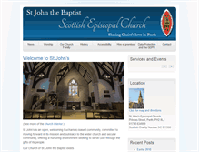 Tablet Screenshot of episcopal-perth.org.uk